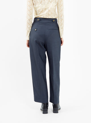 Eunah Trousers Slate Blue by Rejina Pyo | Couverture & The Garbstore
