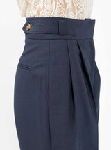 Eunah Trousers Slate Blue by Rejina Pyo | Couverture & The Garbstore