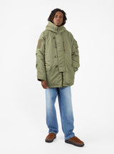 Tech Reversible N-3B Coat Olive by Daiwa Pier39 | Couverture & The Garbstore