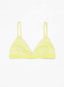 Mississippi Velour Bra Lime