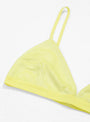 Mississippi Velour Bra Lime