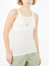 Heart Tank Top Undyed by Baserange | Couverture & The Garbstore