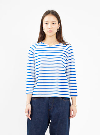 blue and white stripe t-shirt 