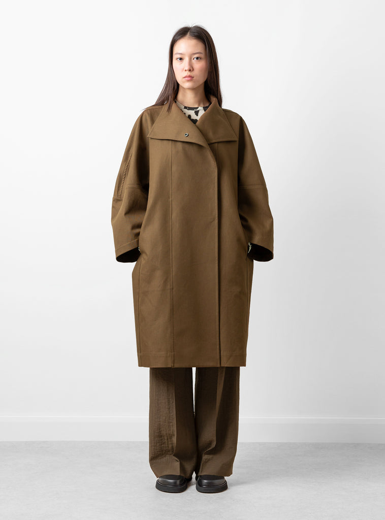 Oversized coat mocha