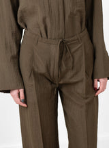 Pamir Trousers Mocha by Christian Wijnants | Couverture & The Garbstore