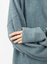 N°315 Sweater Wave Blue by Extreme Cashmere | Couverture & The Garbstore