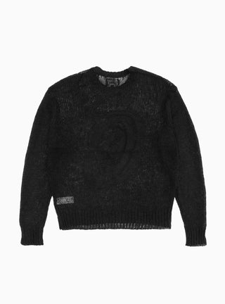 S Loose Knit Sweater Black by Stüssy | Couverture & The Garbstore