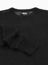 S Loose Knit Sweater Black by Stüssy | Couverture & The Garbstore