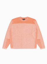 Engineered Panel Sweater Orange by Stüssy | Couverture & The Garbstore