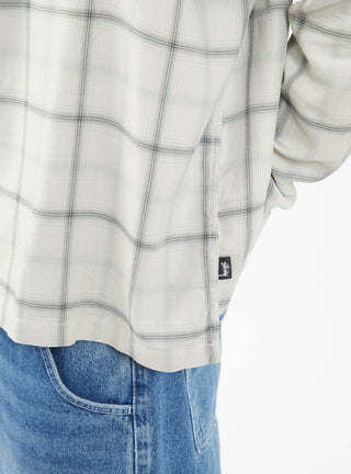 Shadow Plaid Rayon Shirt Natural by Stüssy | Couverture & The Garbstore