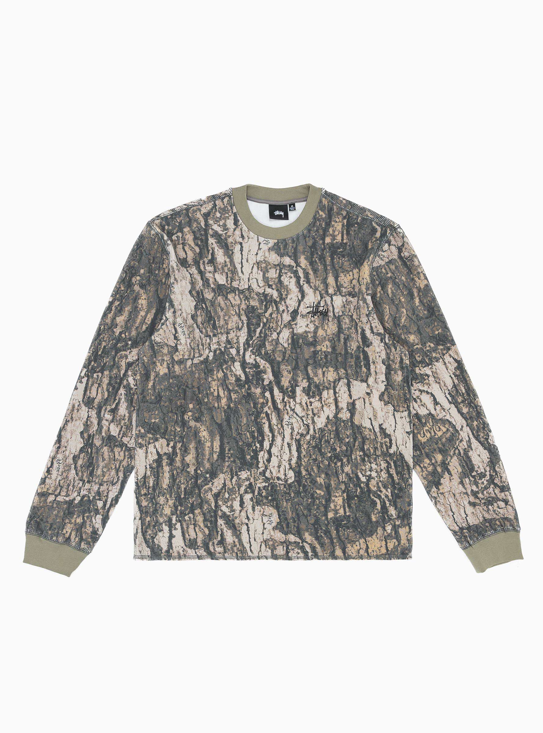 Basic Stock Thermal Top Khaki Relic Camo by Stüssy | Couverture & The