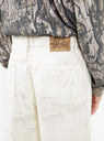 Big Ol' Distressed Canvas Trousers Khaki