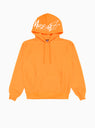 Back Hood Logo Hoodie Tangerine