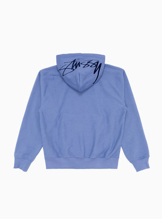 Back Hood Logo Hoodie Storm Blue by Stüssy | Couverture & The Garbstore