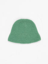 SS Link Knit Bucket Hat Spruce Green by Stüssy | Couverture & The Garbstore