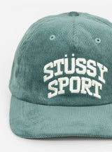 Sport Arch Cord Strapback Cap Dark Teal by Stüssy | Couverture & The Garbstore