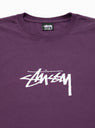 Small Stock Pigment Dyed T-shirt Purple