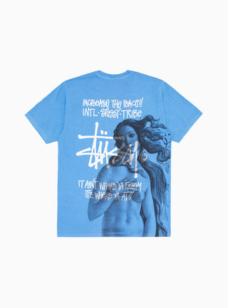 IST Venus Pigment Dyed T-shirt Blue by Stüssy | Couverture & The Garbstore