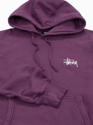 Built Tough Pigment Dyed Hoodie Purple by Stüssy | Couverture & The Garbstore