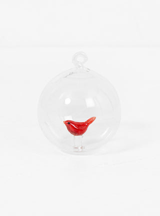 Bird Christmas Ball Red by Ichendorf Milano | Couverture & The Garbstore