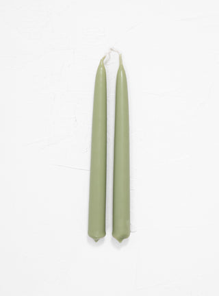 Dining Candle Pair Sage Green by Wax Atelier | Couverture & The Garbstore