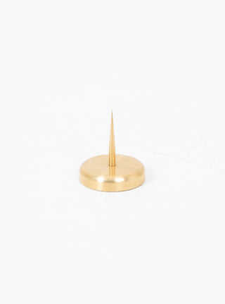 Solid Brass Spike Candle Holder by Wax Atelier | Couverture & The Garbstore