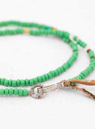 Venetian Bead & Bandana Necklace Green by NORTH WORKS | Couverture & The Garbstore