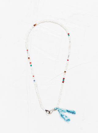 Venetian Bead & Bandana Necklace White by NORTH WORKS | Couverture & The Garbstore