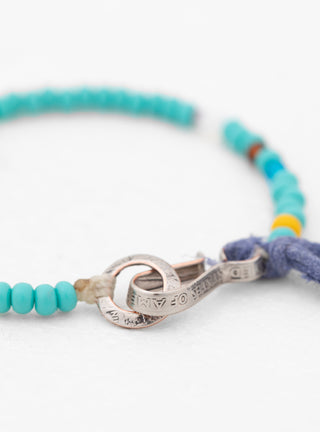 Venetian Bead & Bandana Bracelet Turquoise by NORTH WORKS | Couverture & The Garbstore
