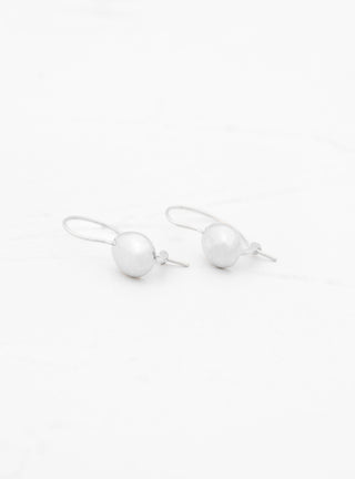 Closed Egg Silver Earrings by Helena Rohner | Couverture & The Garbstore