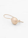 Closed Egg Gold-Plated Earrings