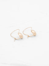 Closed Egg Gold-Plated Earrings by Helena Rohner | Couverture & The Garbstore