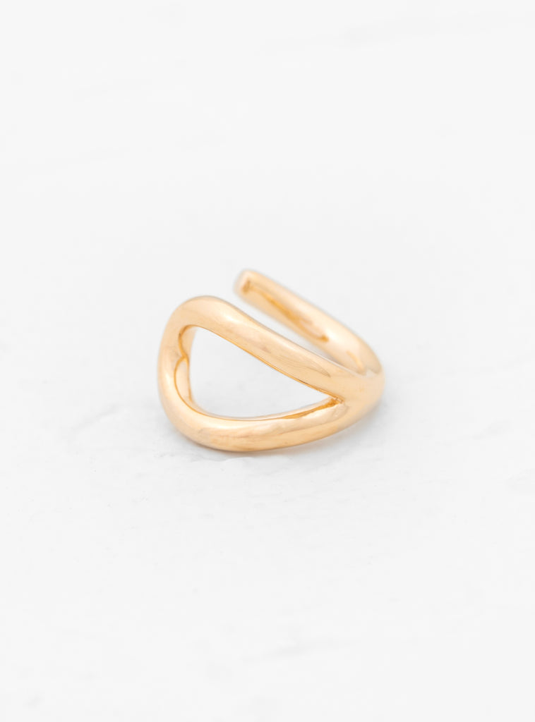 Small Link Gold-Plated Ear Cuff