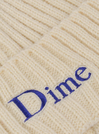 Classic Fold Beanie Off White by Dime | Couverture & The Garbstore