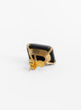 Candy Earrings Black Gold Beatriz Palacios