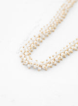 Chain Necklace White by BEATRIZ PALACIOS | Couverture & The Garbstore