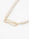 Chain Necklace White