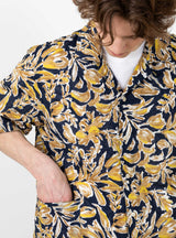 Kabana Shirt Blue Floral by Garbstore | Couverture & The Garbstore