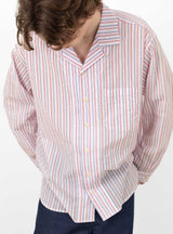 Kabana Shirt White Stripe by Garbstore | Couverture & The Garbstore