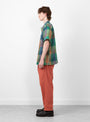 Manager Pants Brick At Couverture & The Garbstore By Garbstore Model Shot Side view