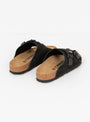 Zurich Tech Sandals Black At Couverture & The Garbstore By Birkenstock Rear Profile