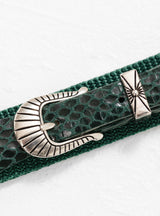 Concho Nylon Belt Green by TOGA PULLA | Couverture & The Garbstore
