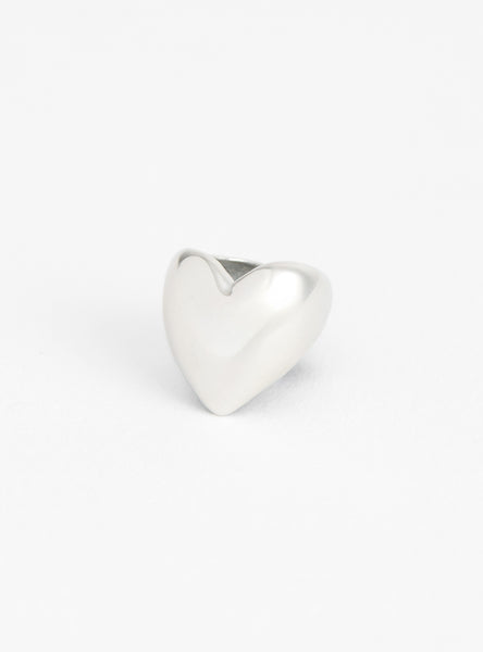 Heart Silver Earcuff by Annika Inez | Couverture & The Garbstore 
