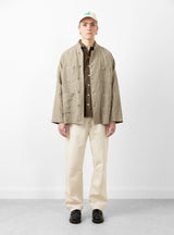 Dayton Shirt Beige Glen Plaid by Engineered Garments | Couverture & The Garbstore