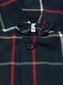 Loiter Jacket Navy Windowpane At Couverture & The Garbstore By Engineered Garments Close up Shot 2