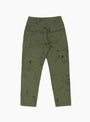 Graffiti Print Fatigue Pant Olive At Couverture & The Garbstore By Engineered Garments Rear Profile