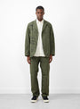 Graffiti Print Fatigue Pant Olive At Couverture & The Garbstore By Engineered Garments Model Shot