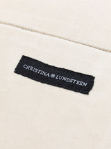 Kaya Cushion White & Blue by Christina Lundsteen | Couverture & The Garbstore