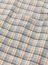 Cotton Silk Euro Check Shirt Sunset