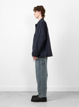 Paper Touch Feather Blouson Navy by meanswhile | Couverture & The Garbstore